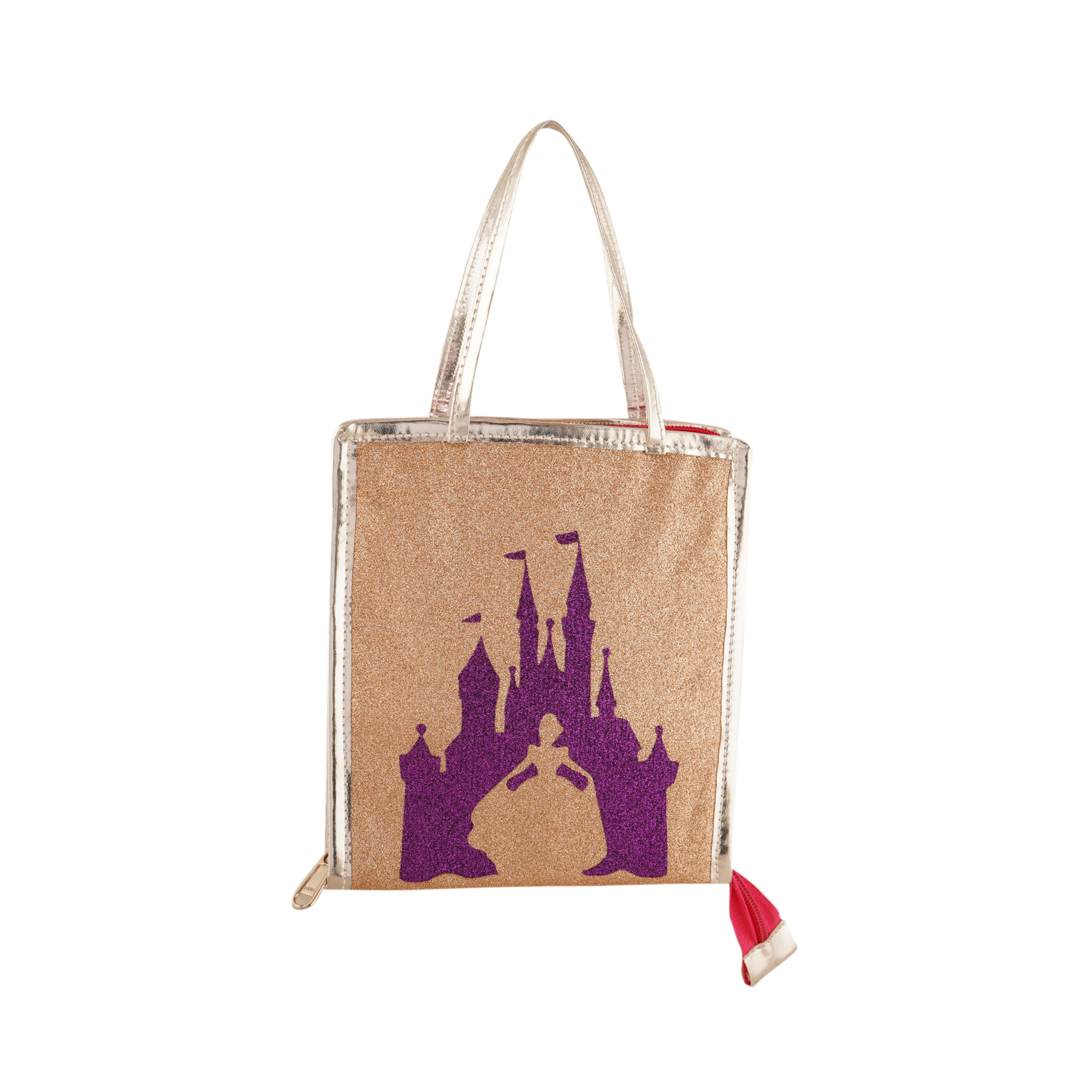 Li'll Pumpkins Castle print HairClip accessory Organizer - Rose Gold