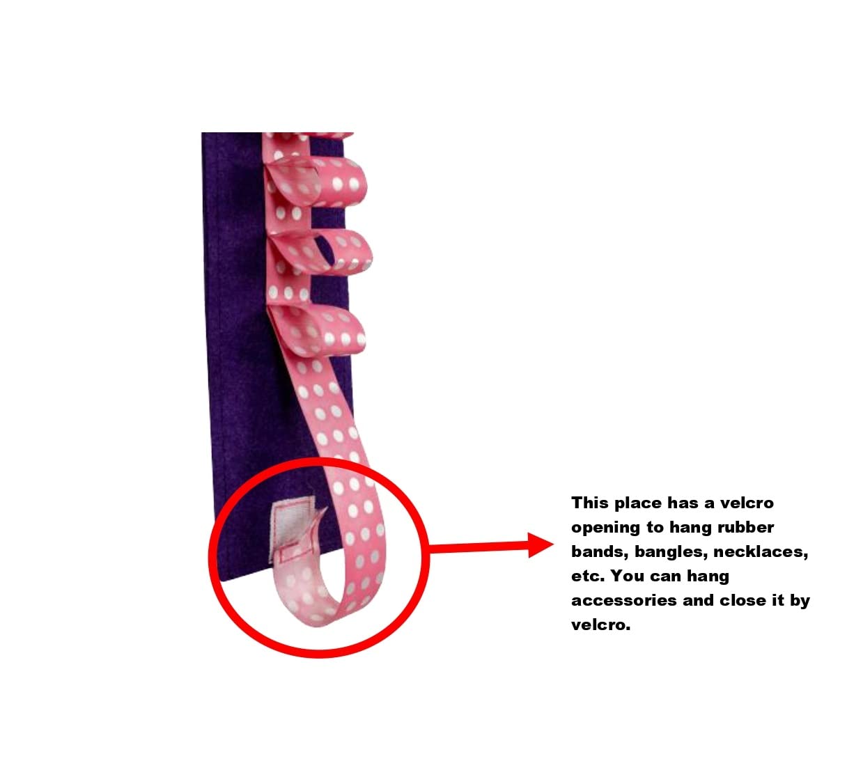 Li'll Pumpkins Crown Hairband/ Hair Accessory organizer for girls, Color - Pink