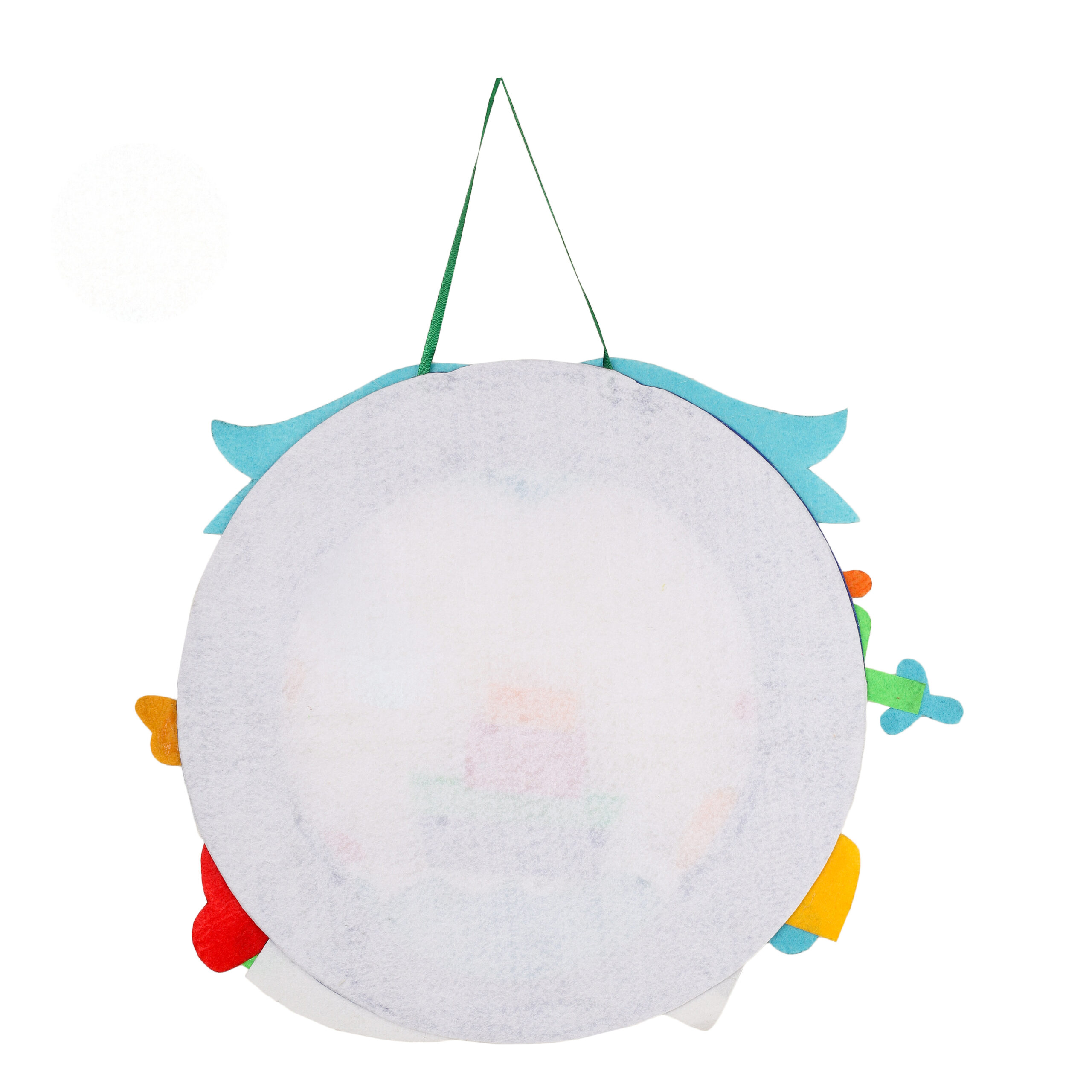 Li'll Pumpkins Blue Transport Theme Personalised Felt Name Hanging, Color - Blue