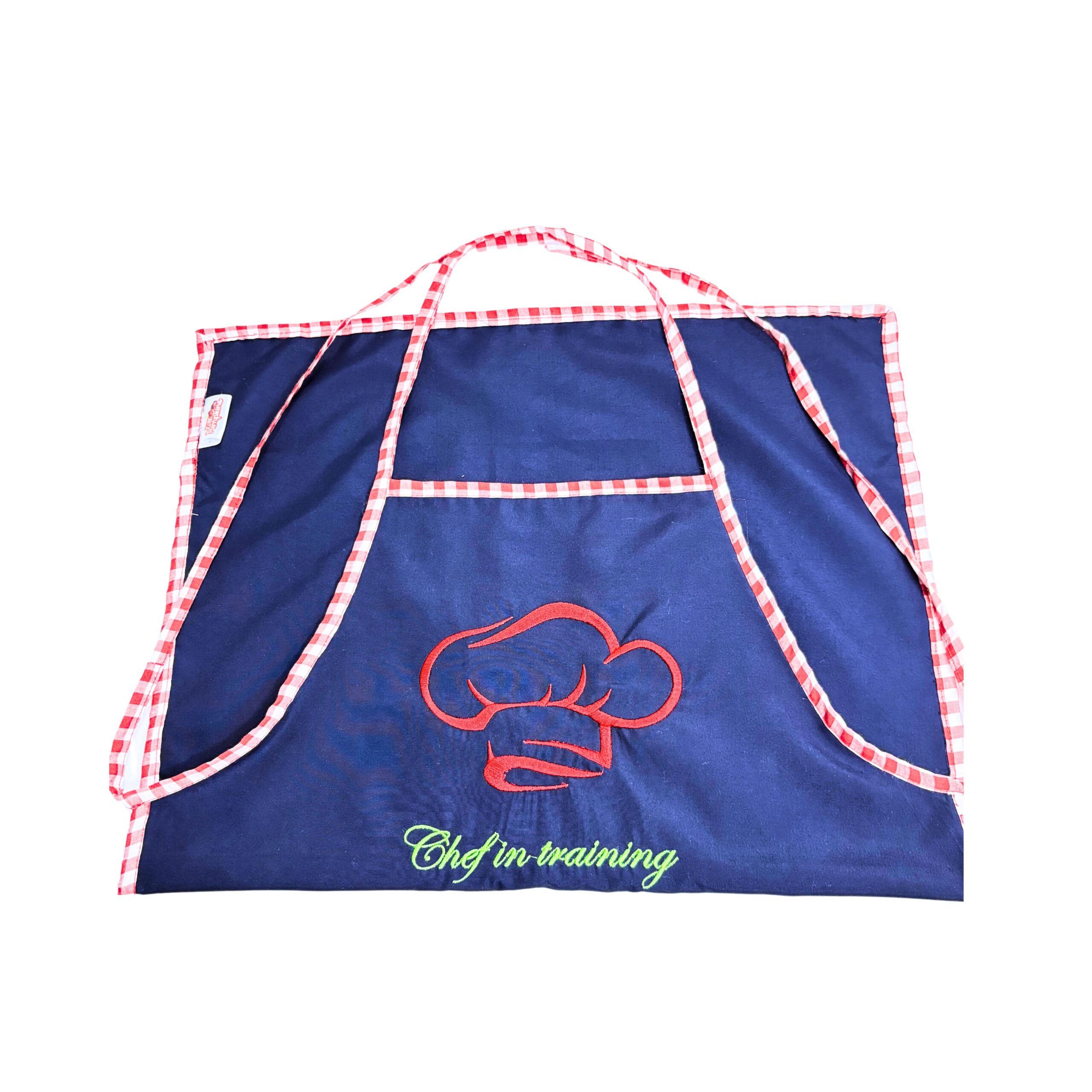 Li’ll Pumpkins Chef in training Apron for Kids 6-9 years - Blue