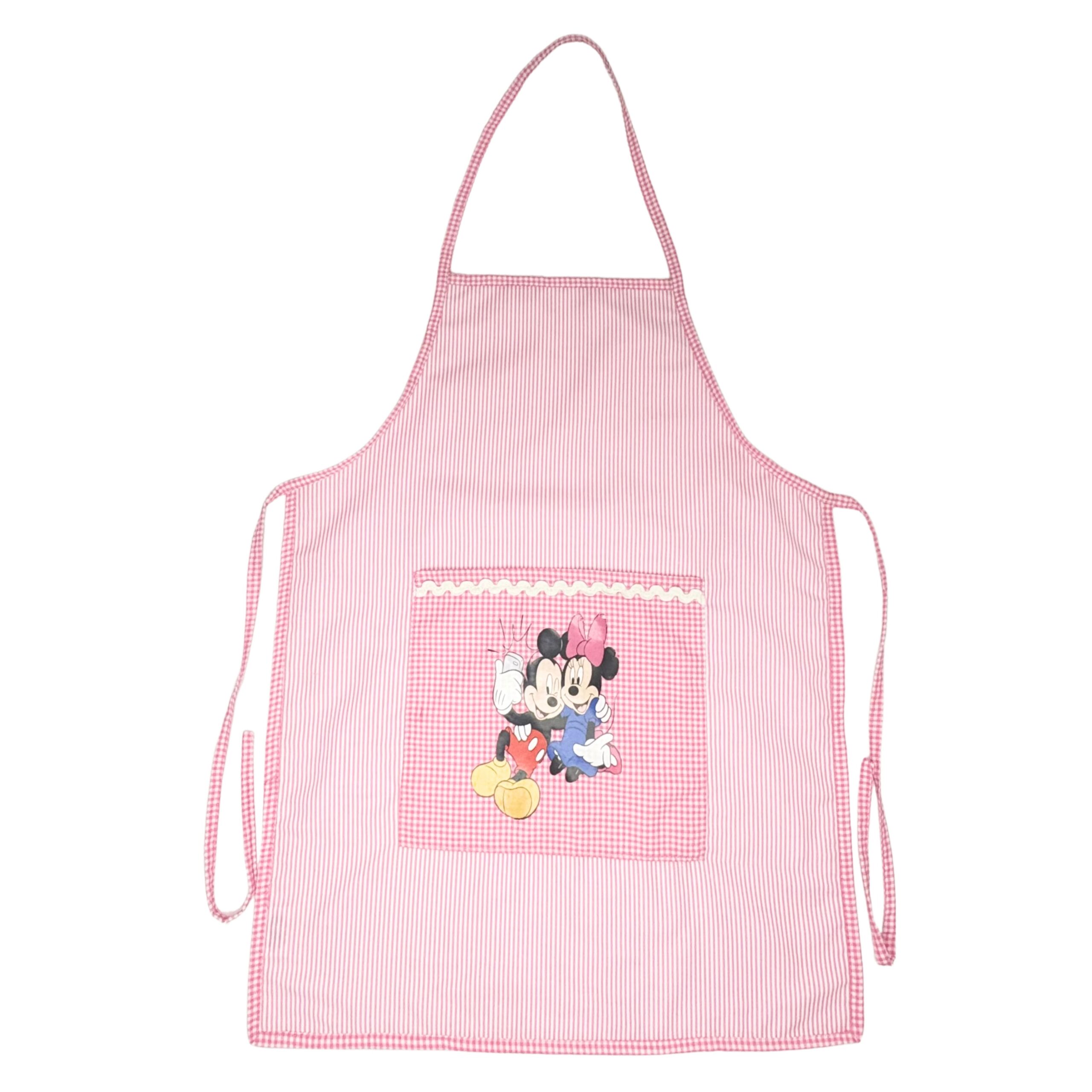 Li’ll Pumpkins Cartoon Training Apron for Kids 6-9 years - Pink