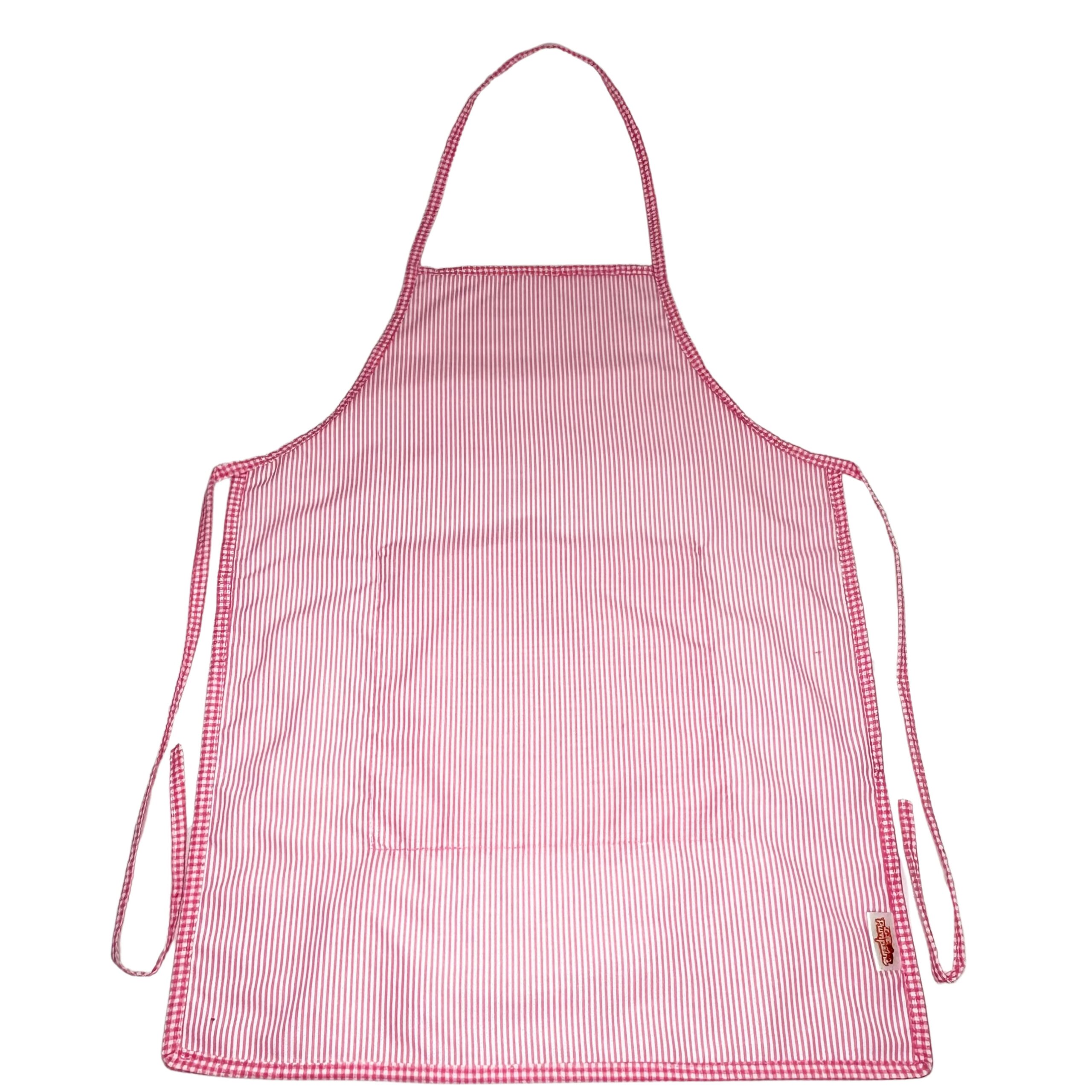 Li’ll Pumpkins Cartoon Training Apron for Kids 6-9 years - Pink