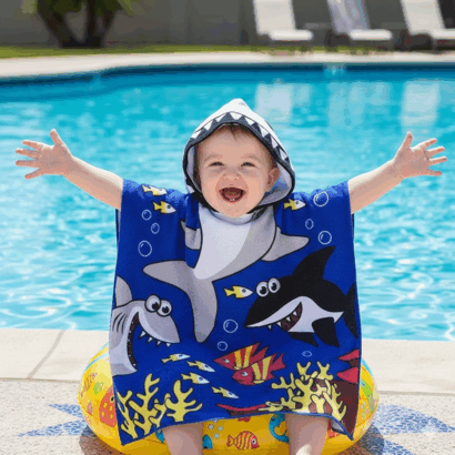 Deep Sea Adventure Hooded Bath Towel - Dive into Fun!