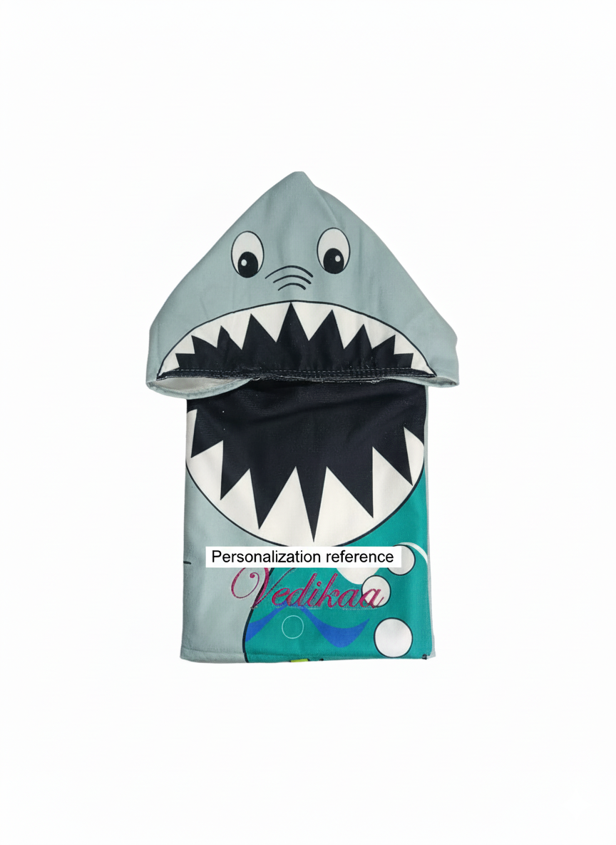 Double the Magic! Unicorn Hooded Poncho Towels for Kids