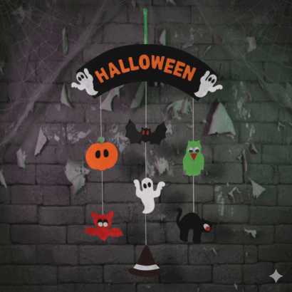 Li'll Pumpkins Little Pumpkins Party Propz Halloween Themed Banner - Multi colour