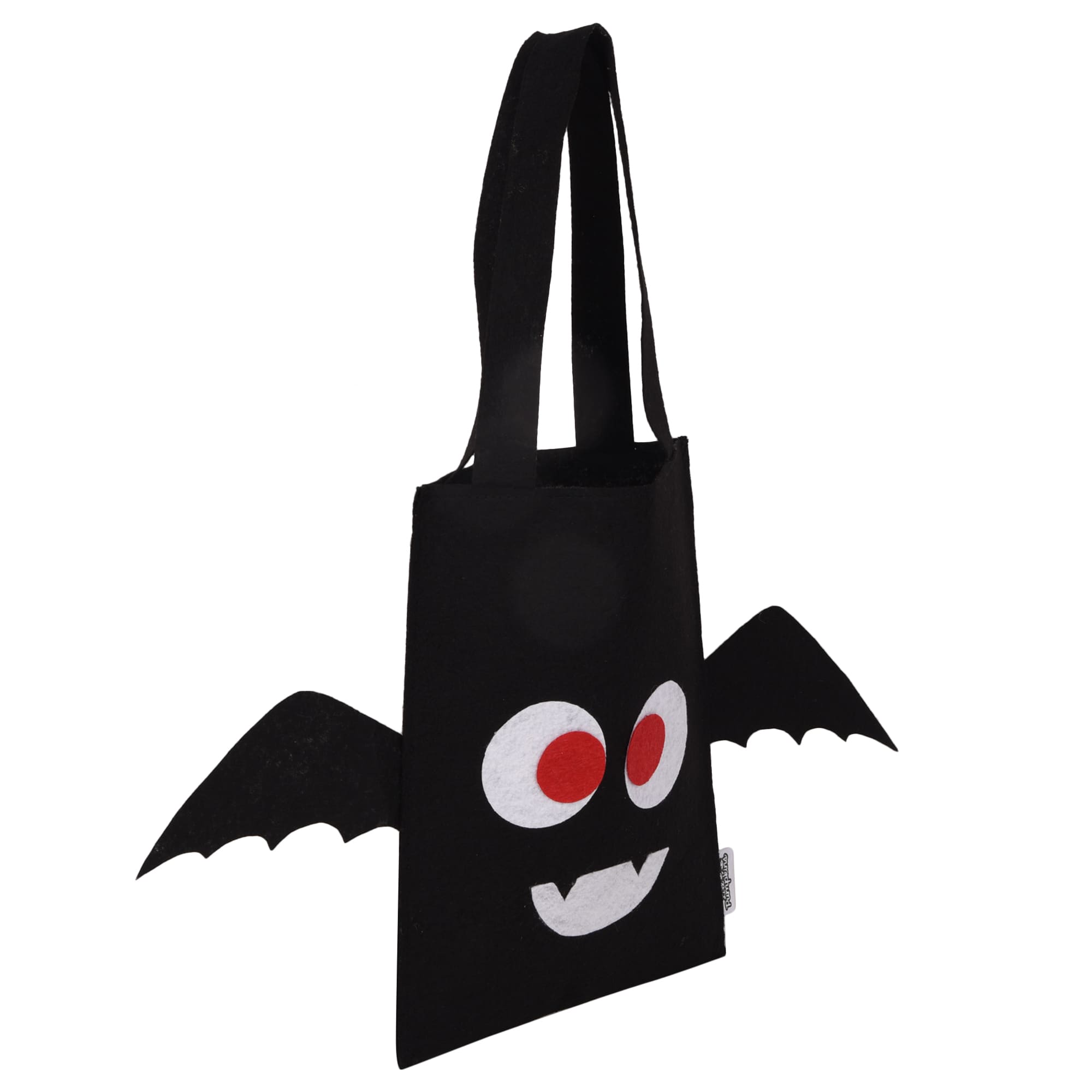 Li'll Pumpkins™ Beautiful Halloween Felt Gift/Goody/Tote bag for Kids- (Pack Of 1, Black)