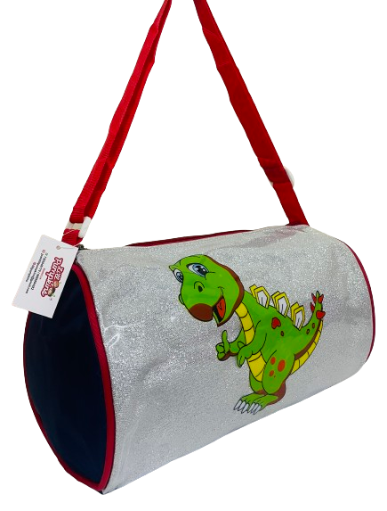 Li'll Pumpkins Glitter Unicorn Swimming Duffle Bag for kids- Color Pink