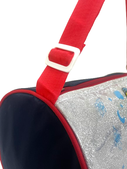 Li'll Pumpkins Space Glitter Swimming Duffle Bag for kids- Color Blue