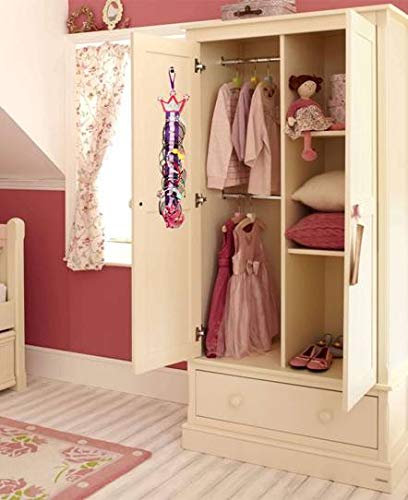 Li'll Pumpkins Crown Hairband/ Hair Accessory organizer for girls, Color - Pink