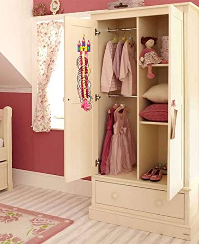 Li'll Pumpkins Castle Hairband/ Hair Accessory organizer for girls, Color - Pink