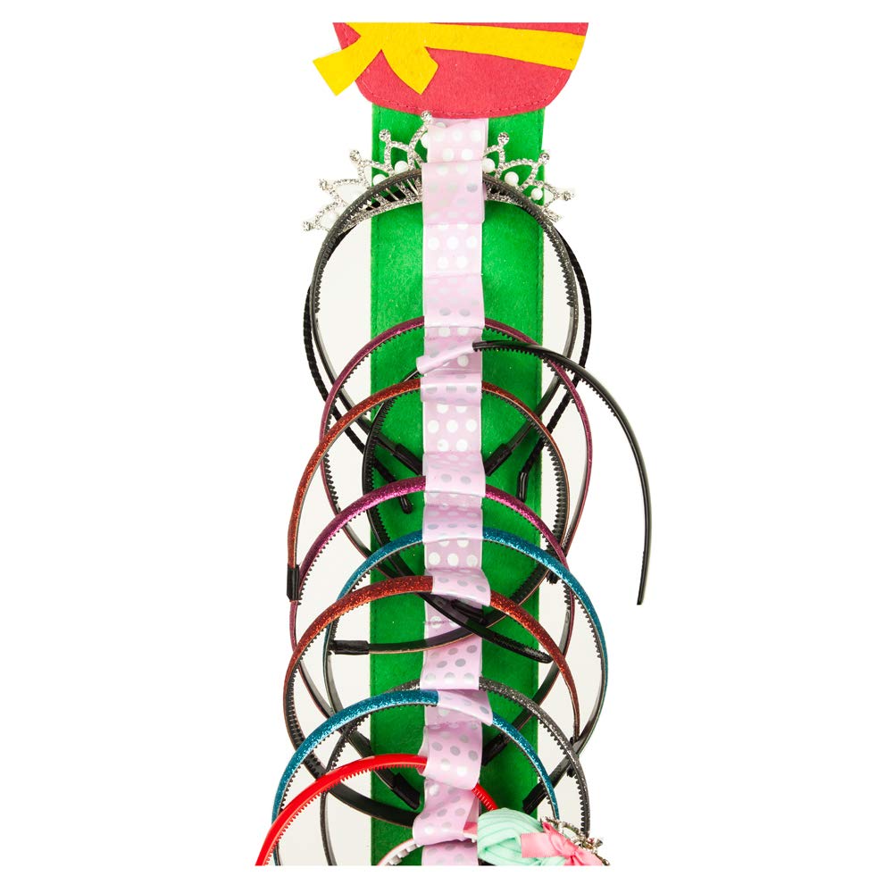 Li'll Pumpkins Cupcake Hairband/ Hair Accessory organizer for girls, Color - Pink