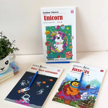 Li'll Pumpkins Inspire Creativity & Fun with the Kids Magic Watercolor Painting book Set- 1 pc