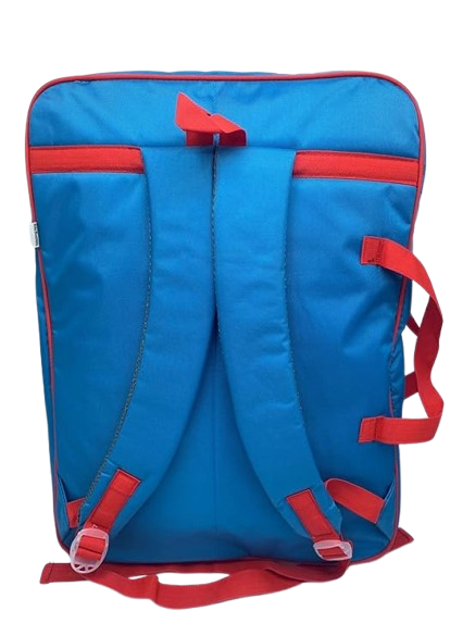 Li’ll Pumpkins Personalized Professional A3 Art Board Drawing & Activity Backpack Bag with Multiple Pockets- Color Blue