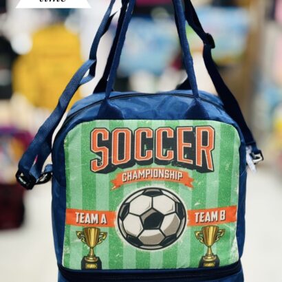 Li'll Pumpkins Personalized Insulated double decker Lunch bag- Blue