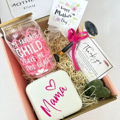 LillPumpkins Personalized Mothers Day Pamper Hamper box- Pink